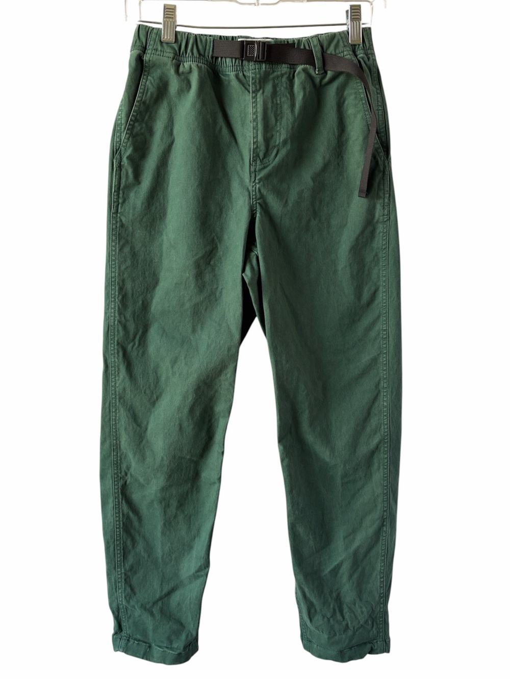 Stoic Green Utility Hiking Pants XS Adjustable Belt Outdoors Gorpcore
